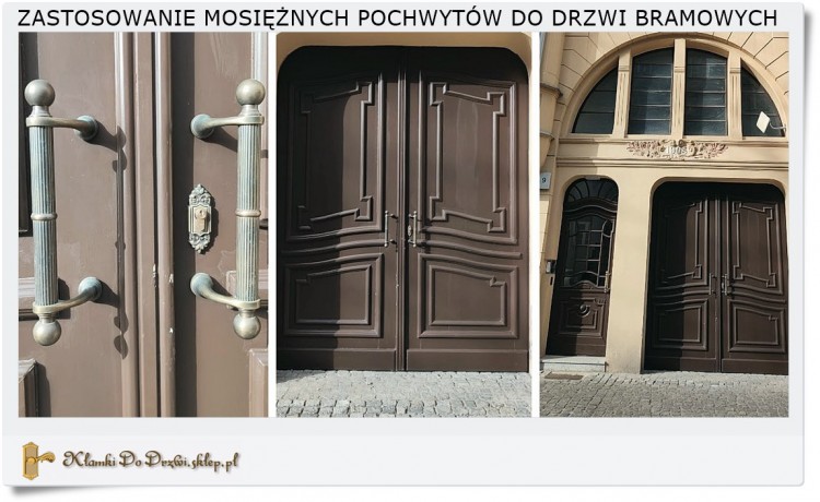 Dlaczego montujemy pochwyty - uchwyty do drzwi bramowych